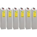 Acumulador Vasos de GEL   6 OPzV 500  12V