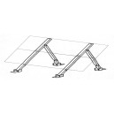 Soporte galvanizado para 2 m&oacute;dulo  135 W